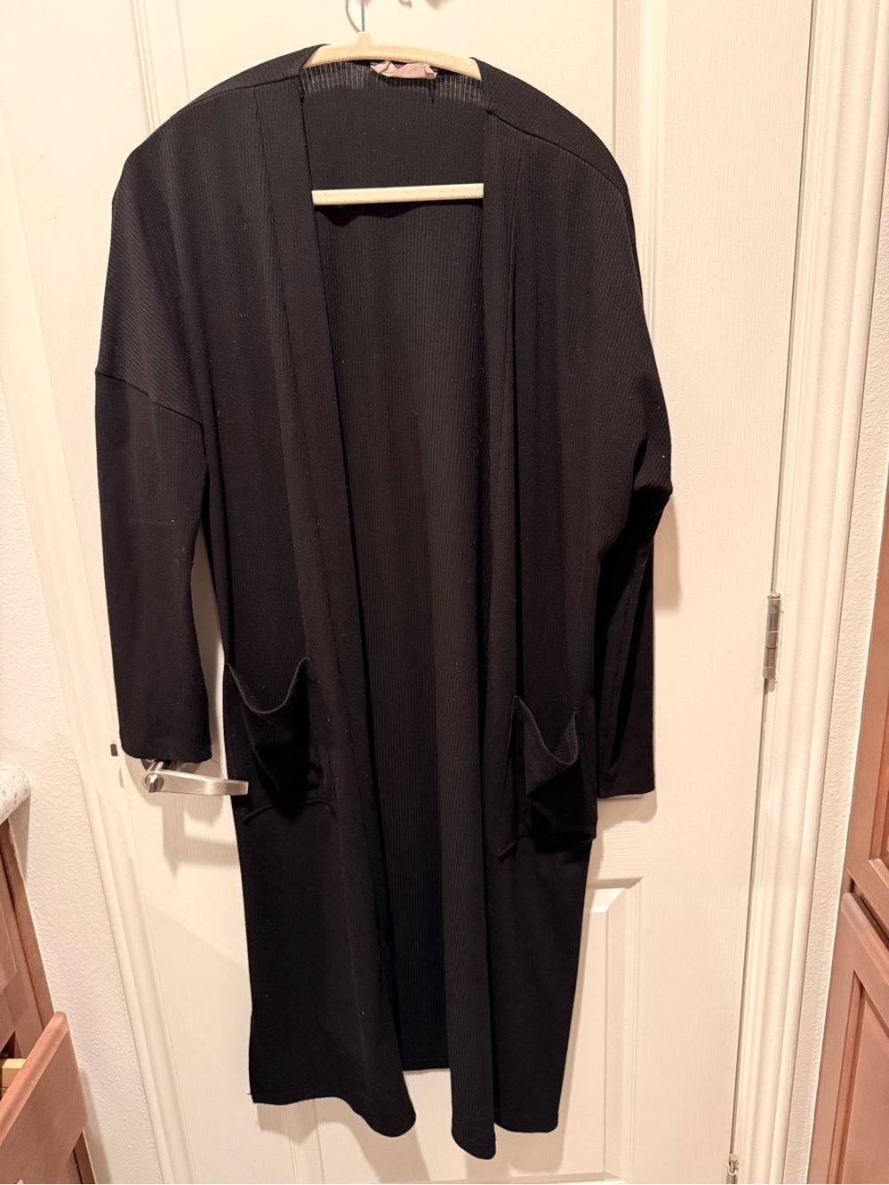 Carly Jean Los Angeles CJ’s favorite ribbed cardigan in black size XL